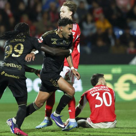 Un empate inesperado frena al Benfica en su lucha por el título de la Primeira Liga