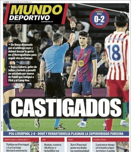 Portadas deportivas de hoy: las noticias que marcan la agenda del 9 de abril de 2026 Portadas deportivas de hoy: las noticias que marcan la agenda del 9 de abril de 2026