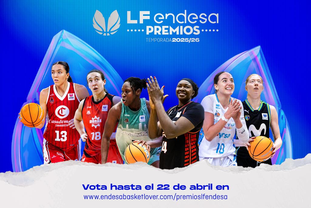La Liga Femenina Endesa se Prepara para Celebrar a sus Estrellas: Abren las Votaciones para los Premios de la Temporada La Liga Femenina Endesa se Prepara para Celebrar a sus Estrellas: Abren las Votaciones para los Premios de la Temporada