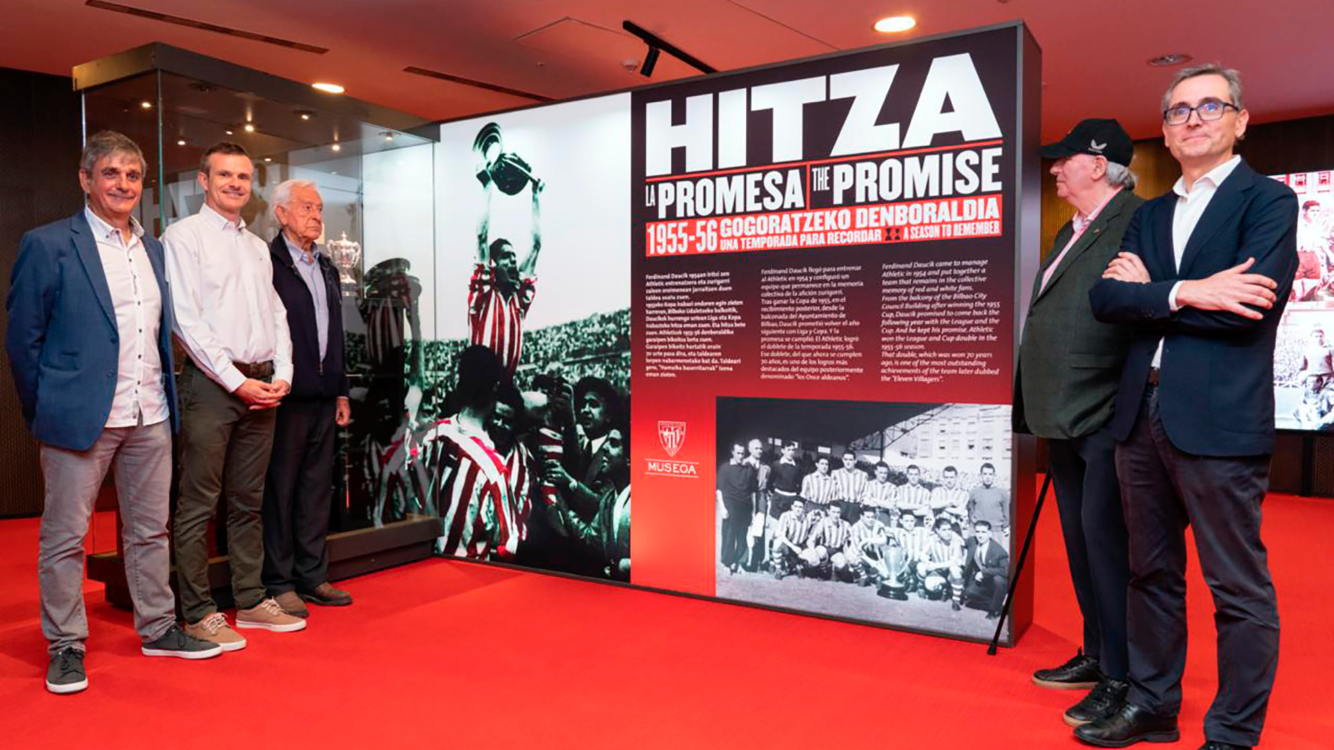 'La Promesa' de Daucik Revive la Temporada Dorada del Athletic en el Museo