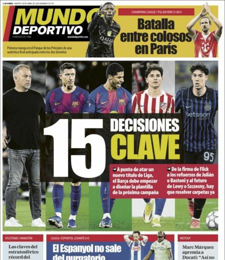 El Deporte Español Despierta con Portadas Llenas de Emoción: ¡Fichajes, Renovaciones y Rumores que Sacuden el Mercado! El Deporte Español Despierta con Portadas Llenas de Emoción: ¡Fichajes, Renovaciones y Rumores que Sacuden el Mercado!