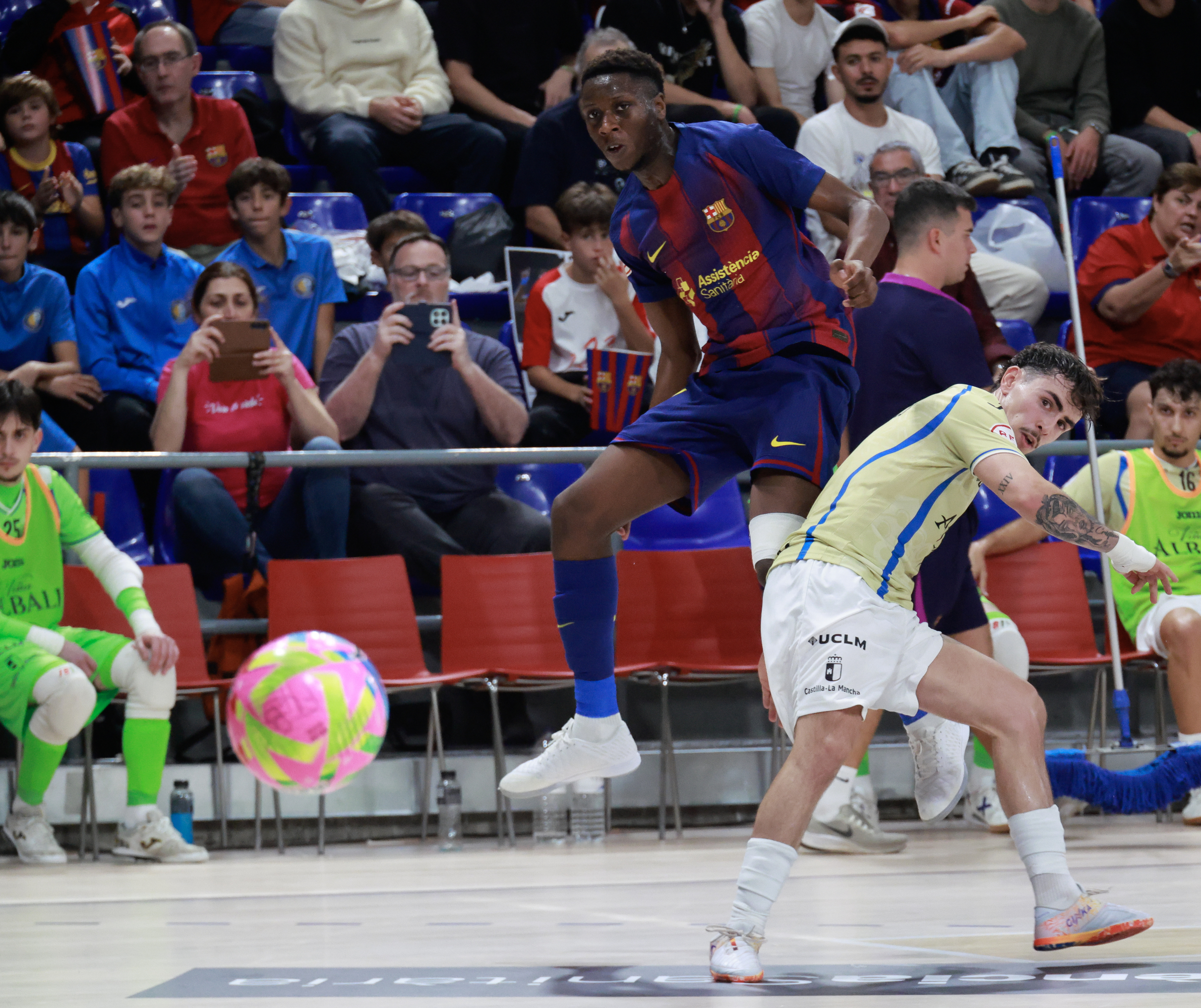 El Barça de Fútbol Sala se enfrenta a un reto complicado ante el Viña Albali Valdepeñas