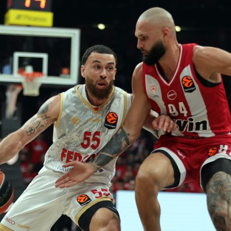 Dominio griego: Olympiacos arrasa al Mónaco en el arranque de los cuartos de final de la Euroliga