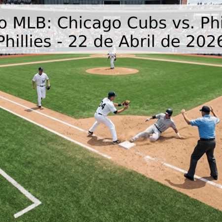 Pronóstico MLB: Chicago Cubs vs. Philadelphia Phillies – 22 de Abril de 2026