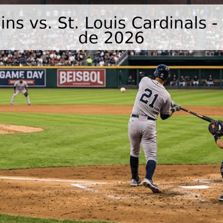 Miami Marlins vs. St. Louis Cardinals – 22 de Abril de 2026