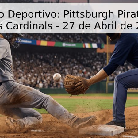 Pronóstico Deportivo: Pittsburgh Pirates vs. St. Louis Cardinals – 27 de Abril de 2026