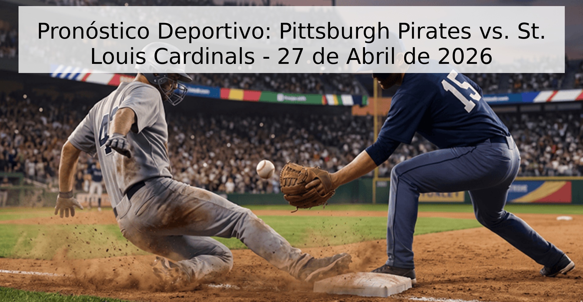 Pronóstico Deportivo: Pittsburgh Pirates vs. St. Louis Cardinals - 27 de Abril de 2026