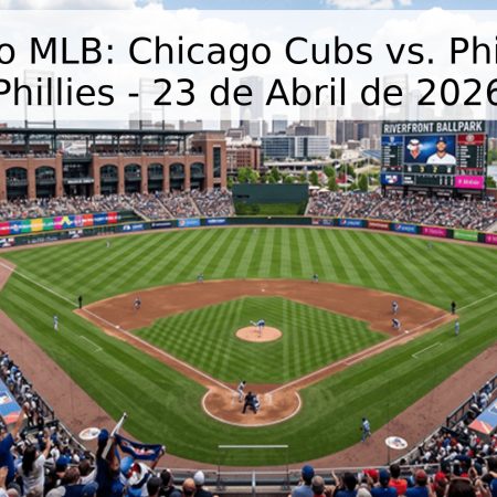Pronóstico MLB: Chicago Cubs vs. Philadelphia Phillies – 23 de Abril de 2026