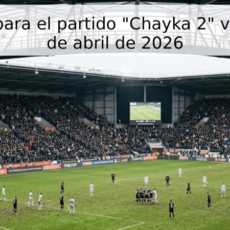 Pronóstico para el partido “Chayka 2” vs “PSK” – 25 de abril de 2026