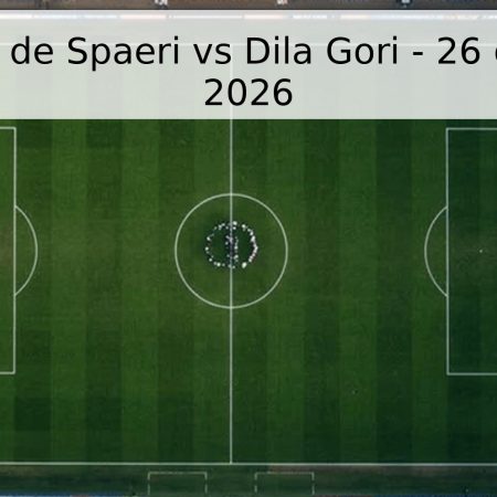 Pronóstico de Spaeri vs Dila Gori – 26 de abril de 2026