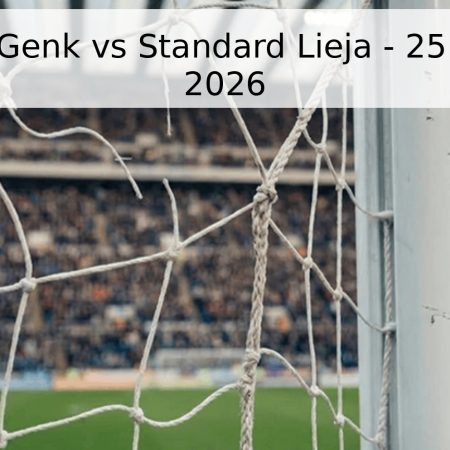 Pronóstico Genk vs Standard Lieja – 25 de Abril de 2026