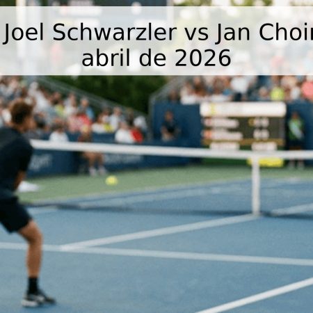 Pronóstico: Joel Schwarzler vs Jan Choinski – 28 de abril de 2026