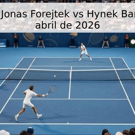 Pronóstico: Jonas Forejtek vs Hynek Barton – 28 de abril de 2026