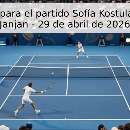 Pronóstico para el partido Sofía Kostulas vs Leolia Janjan – 29 de abril de 2026