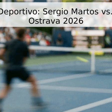Pronóstico Deportivo: Sergio Martos vs. Finn Bass – Ostrava 2026