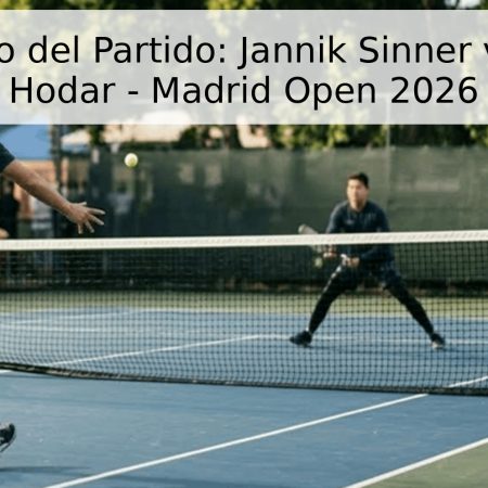 Pronóstico del Partido: Jannik Sinner vs. Rafael Hodar – Madrid Open 2026