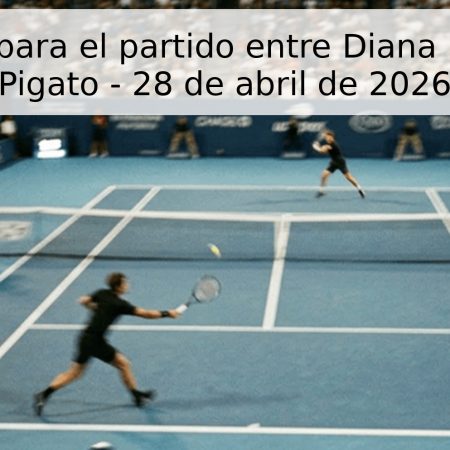 Pronóstico para el partido entre Diana Parry y Lisa Pigato – 28 de abril de 2026