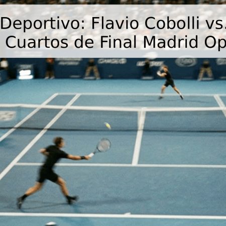 Pronóstico Deportivo: Flavio Cobolli vs. Alexander Zverev – Cuartos de Final Madrid Open 2026