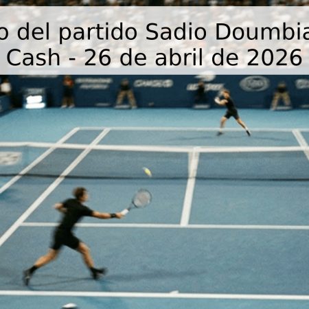 Pronóstico del partido Sadio Doumbia vs Julian Cash – 26 de abril de 2026