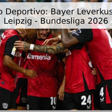 Pronóstico Deportivo: Bayer Leverkusen vs. RB Leipzig – Bundesliga 2026