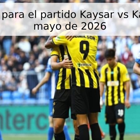 Pronóstico para el partido Kaysar vs Kairat – 6 de mayo de 2026