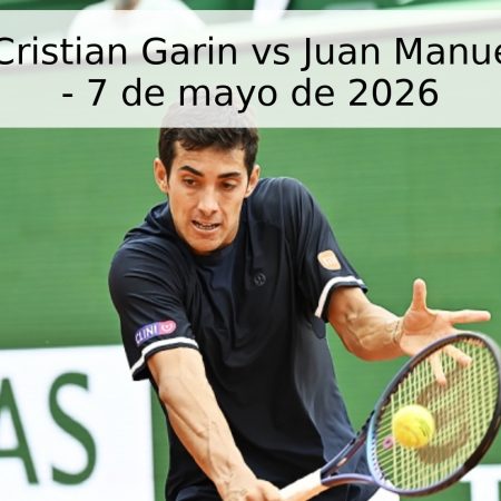 Pronóstico: Cristian Garin vs Juan Manuel Cerúndolo – 7 de mayo de 2026