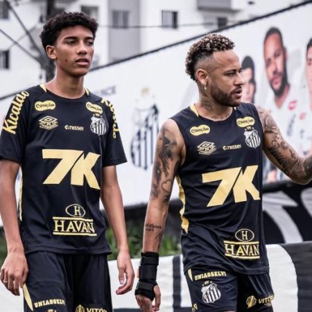 El Abrazo que Silencia las Polémicas: Neymar y Robinho Jr. Sellan la Paz en el Santos