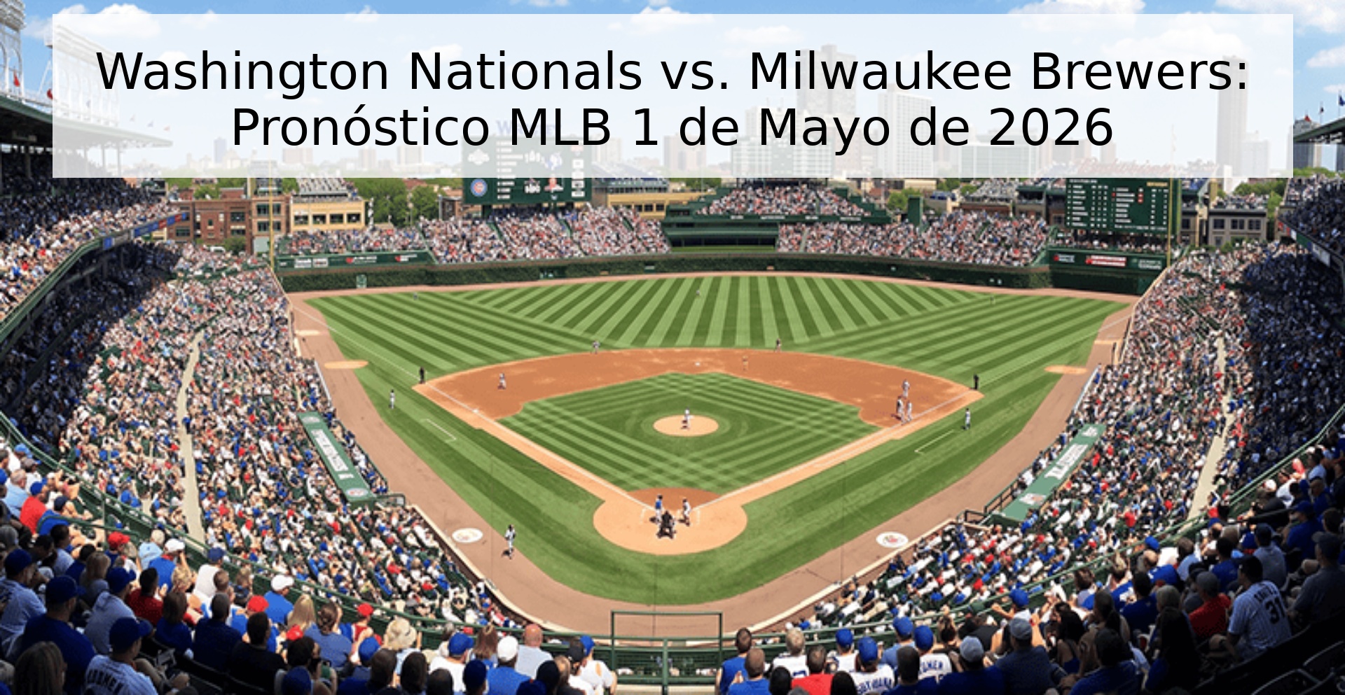 Washington Nationals vs. Milwaukee Brewers: Pronóstico MLB 1 de Mayo de 2026