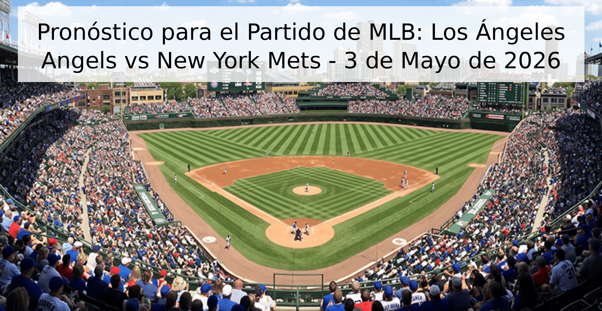 Pronóstico para el Partido de MLB: Los Ángeles Angels vs New York Mets - 3 de Mayo de 2026 Pronóstico para el Partido de MLB: Los Ángeles Angels vs New York Mets - 3 de Mayo de 2026
