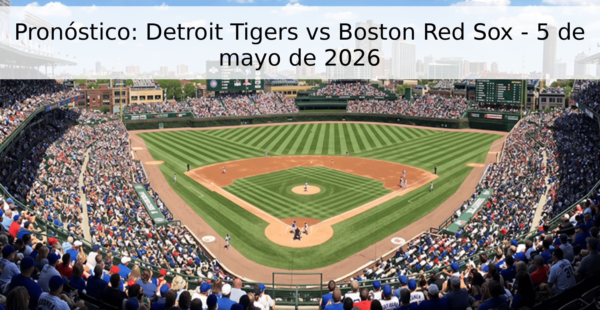 Pronóstico: Detroit Tigers vs Boston Red Sox - 5 de mayo de 2026