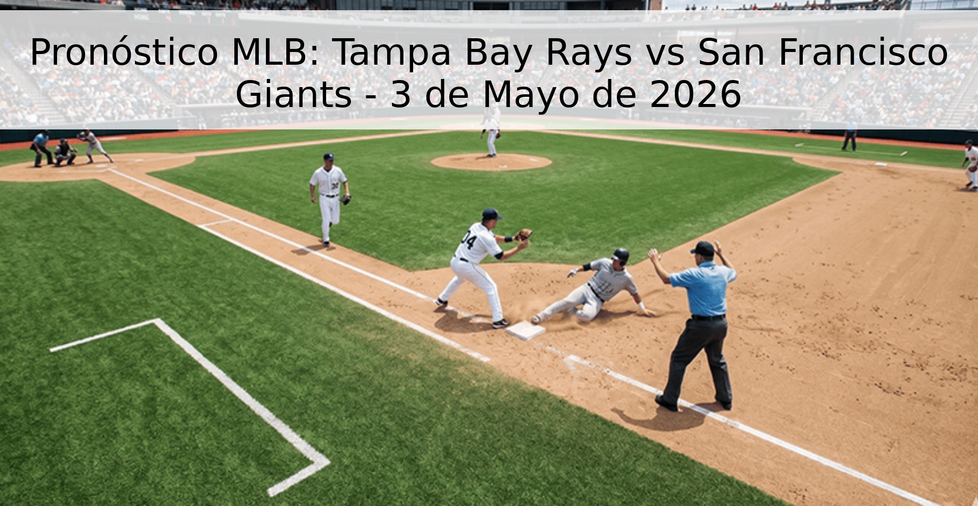 Pronóstico MLB: Tampa Bay Rays vs San Francisco Giants - 3 de Mayo de 2026
