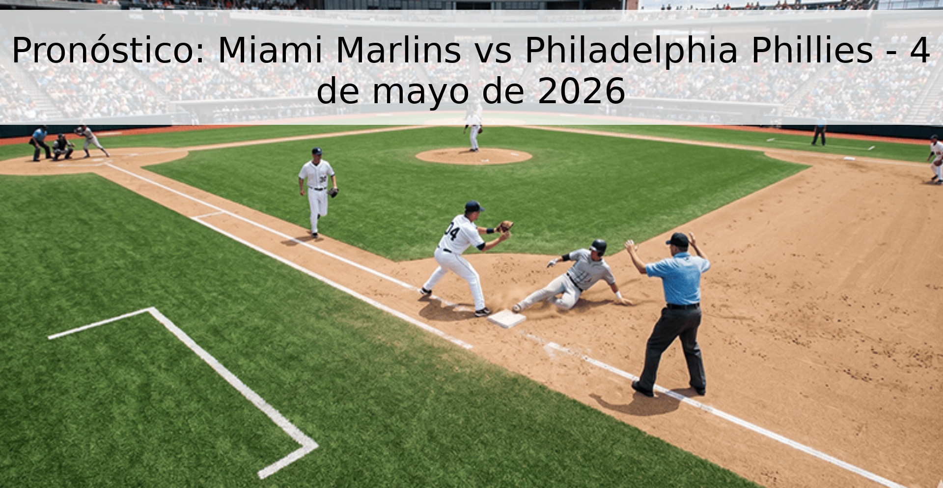 Pronóstico: Miami Marlins vs Philadelphia Phillies - 4 de mayo de 2026