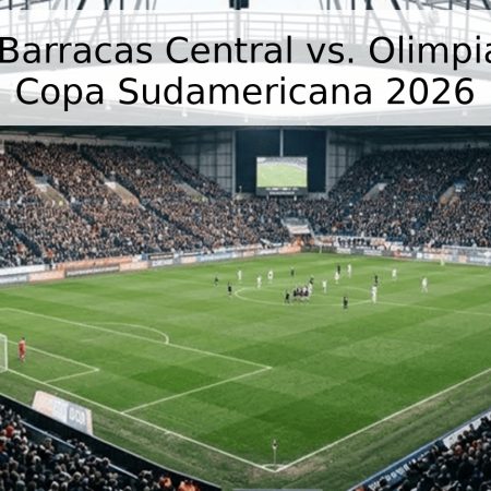 Pronóstico: Barracas Central vs. Olimpia Asunción – Copa Sudamericana 2026
