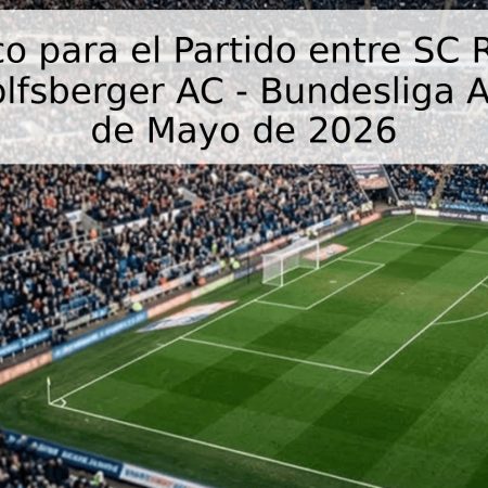 Pronóstico para el Partido entre SC Rheindorf Altach y Wolfsberger AC – Bundesliga Austriaca – 4 de Mayo de 2026
