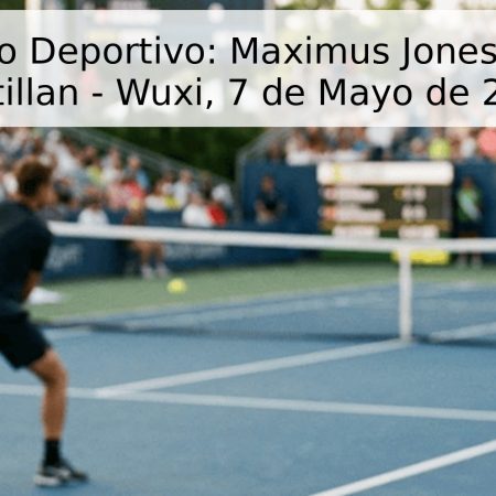 Pronóstico Deportivo: Maximus Jones vs. Akira Santillan – Wuxi, 7 de Mayo de 2026