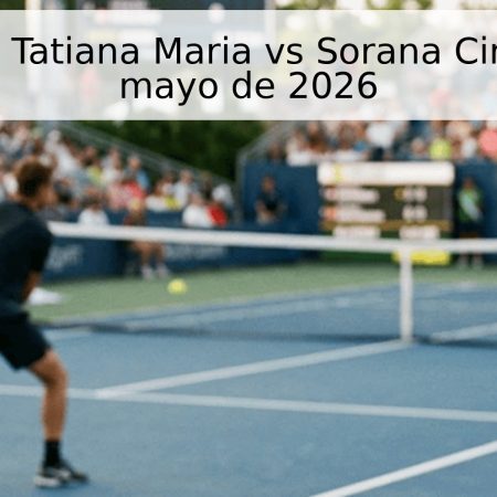 Pronóstico: Tatiana Maria vs Sorana Cirstea – 7 de mayo de 2026