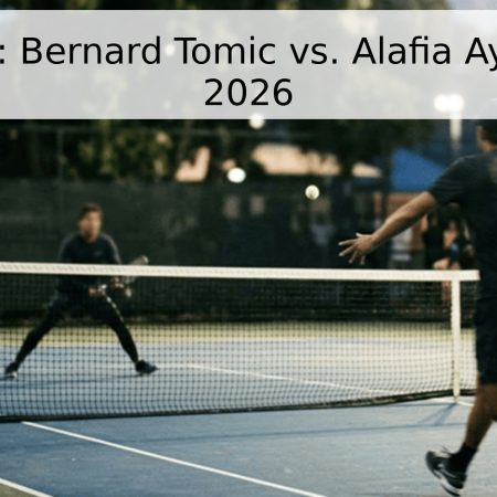 Pronóstico: Bernard Tomic vs. Alafia Ayeni – Wuxi 2026