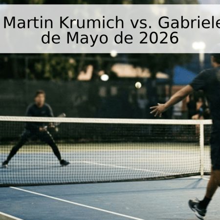 Pronóstico: Martin Krumich vs. Gabriele Piraino – 5 de Mayo de 2026