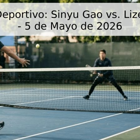 Pronóstico Deportivo: Sinyu Gao vs. Lizette Cabrera – 5 de Mayo de 2026