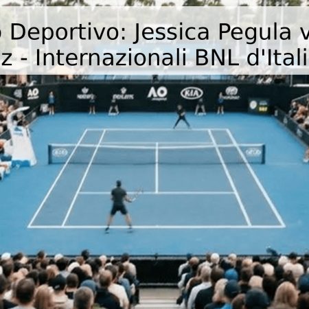 Pronóstico Deportivo: Jessica Pegula vs. Zeynep Sönmez – Internazionali BNL d’Italia 2026