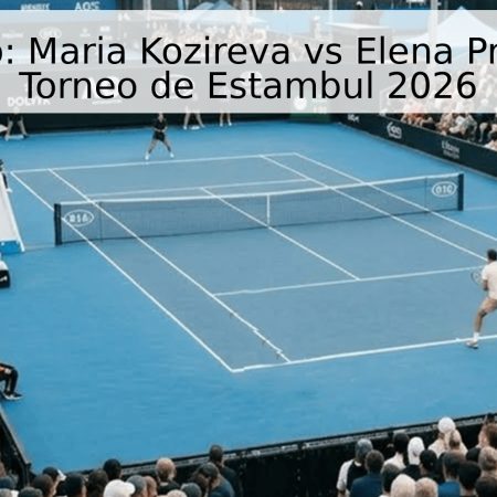 Pronóstico: Maria Kozireva vs Elena Pridankina – Torneo de Estambul 2026