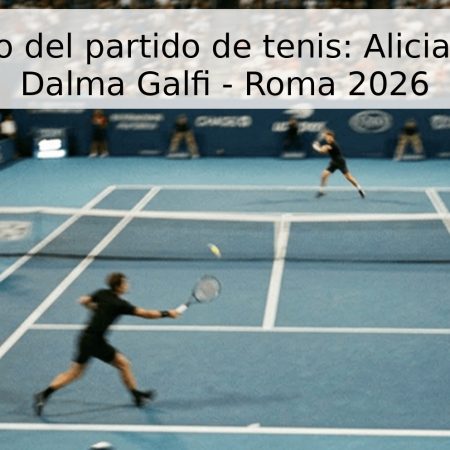 Pronóstico del partido de tenis: Alicia Parks vs. Dalma Galfi – Roma 2026